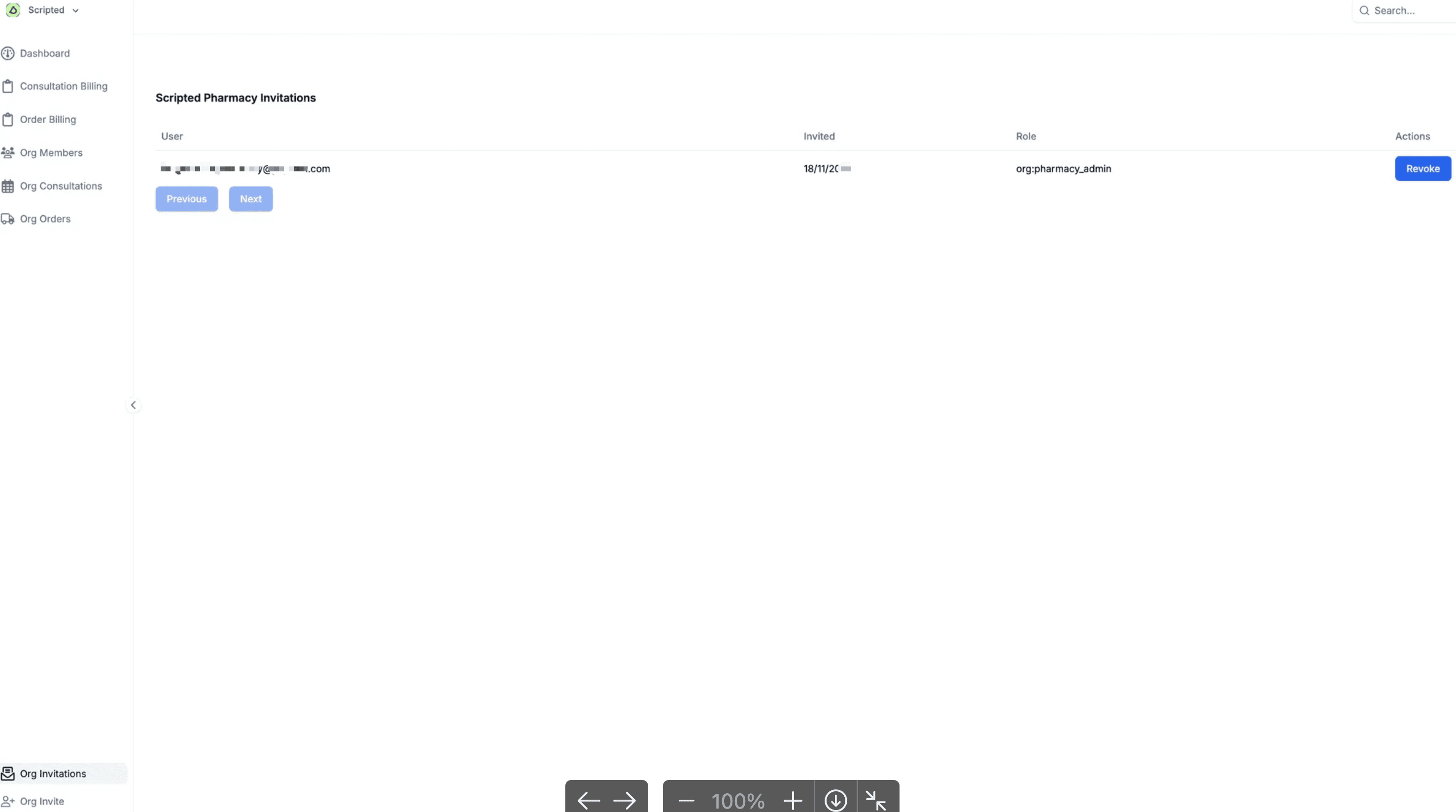 Scripted Pharmacy Invitations