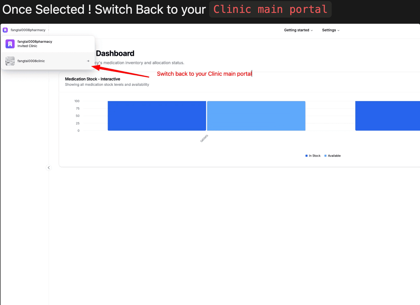 Medications Selection