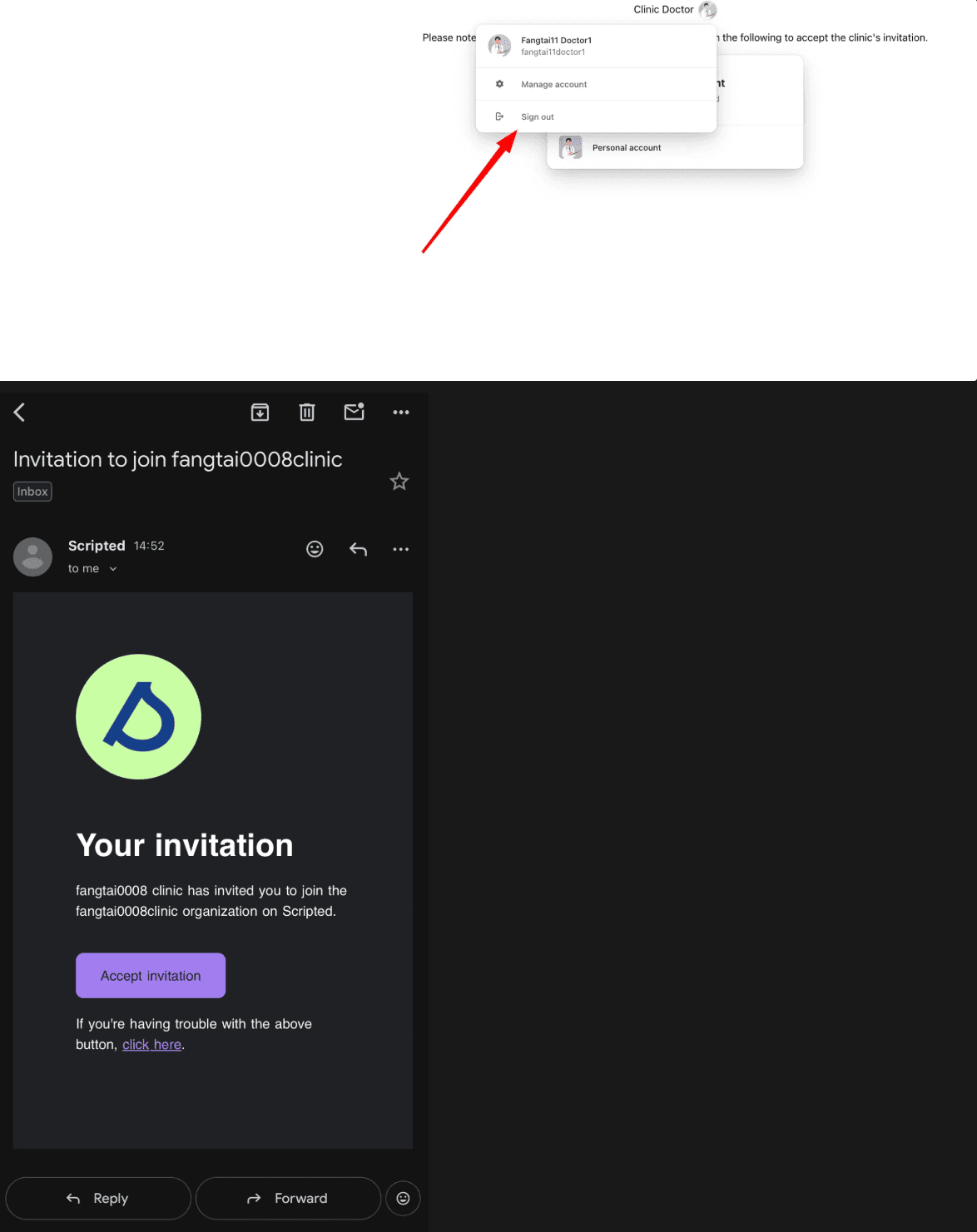 Waiting for Invitation